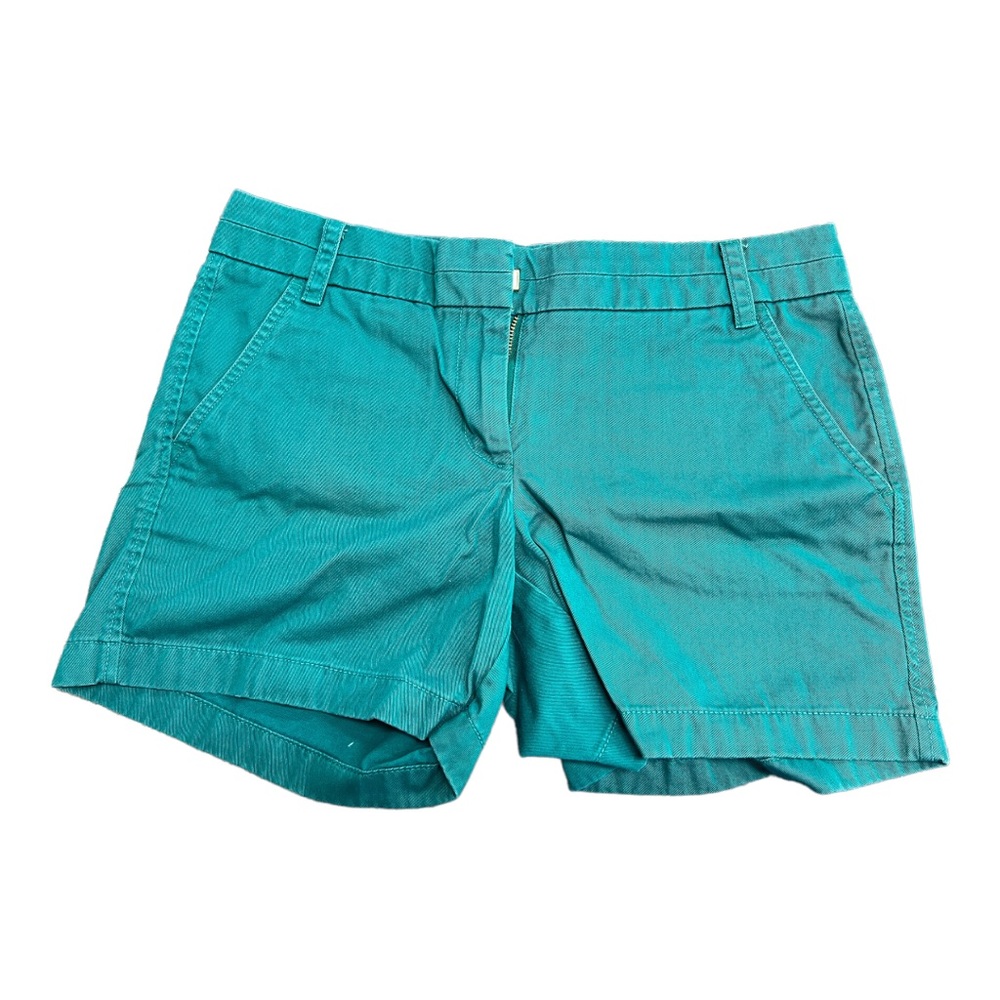 J.Crew chino womens shorts size 4 dark green